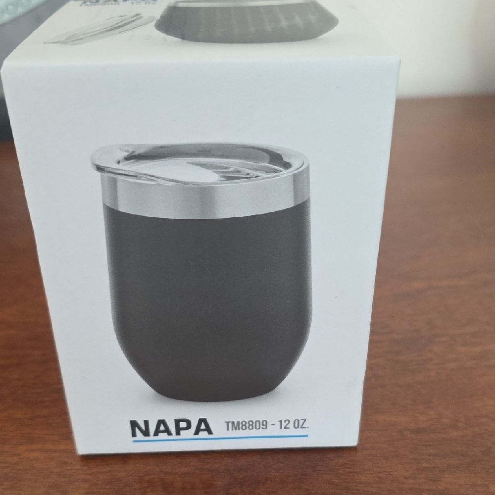 NAPA Black Stainless Steel Tumbler